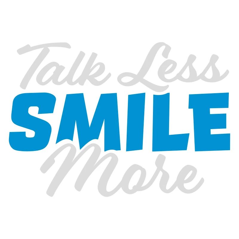 parler moins sourire plus