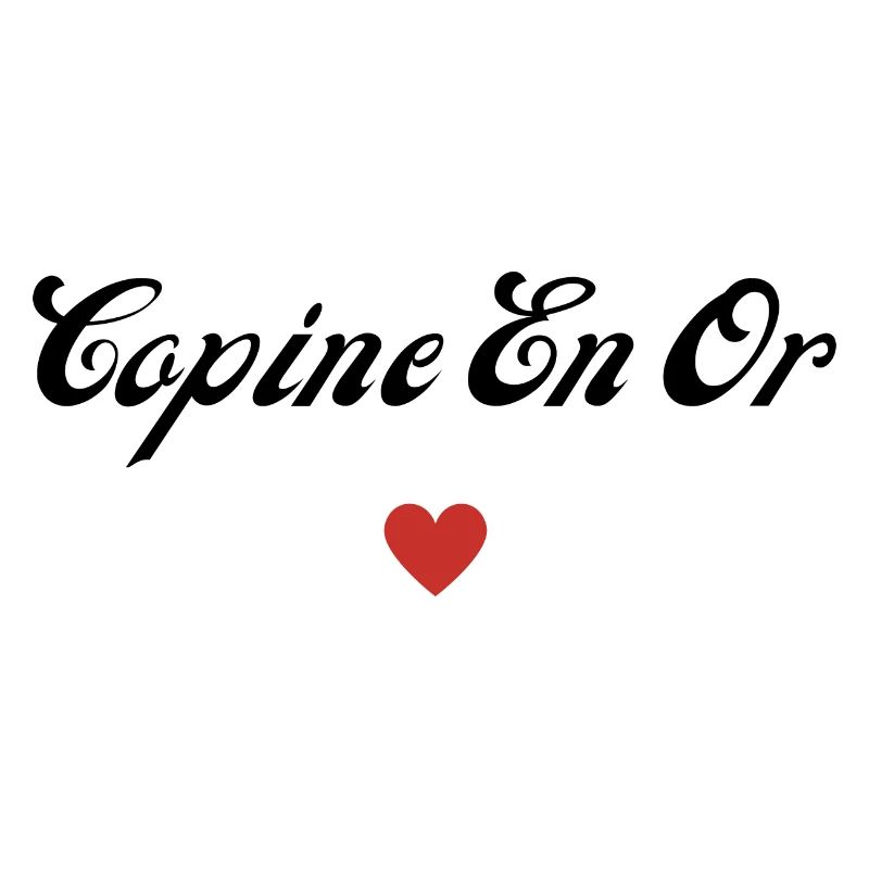 copine en or