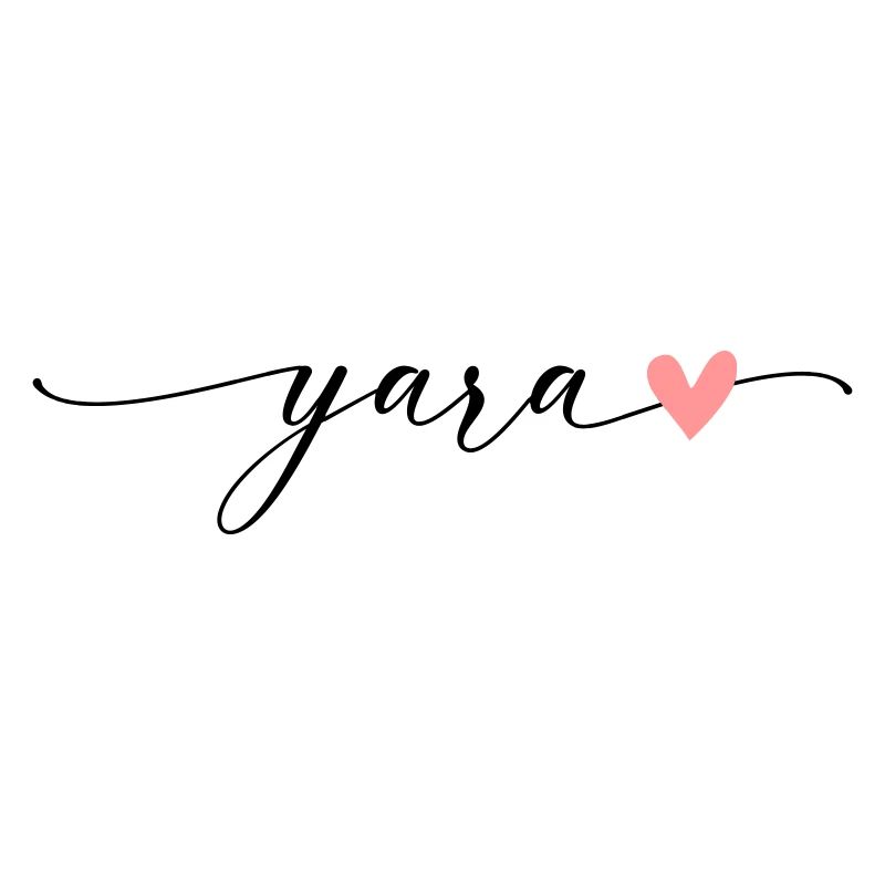 Yara Nom Prénom Calligraphie Script