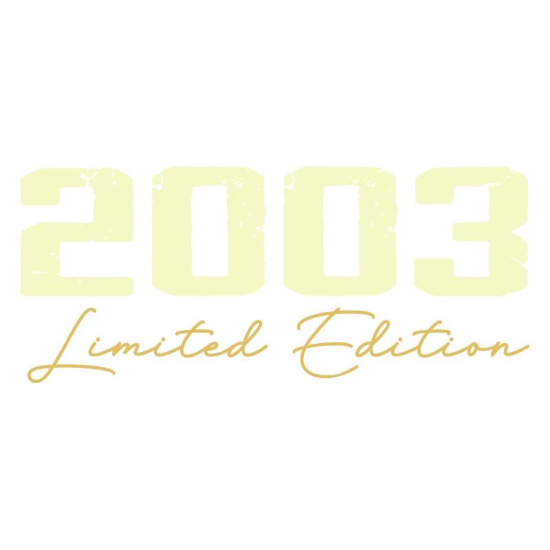 2003 Édition Limitée - 2003 Cadeau D'anniversaire