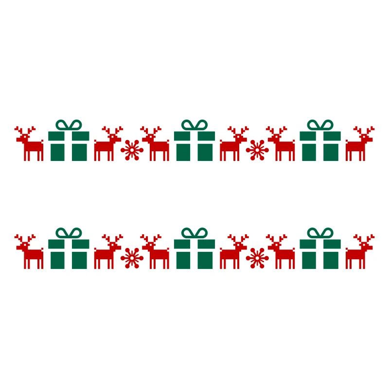 Norwegian Pattern, Christmas, Text Template, Moose