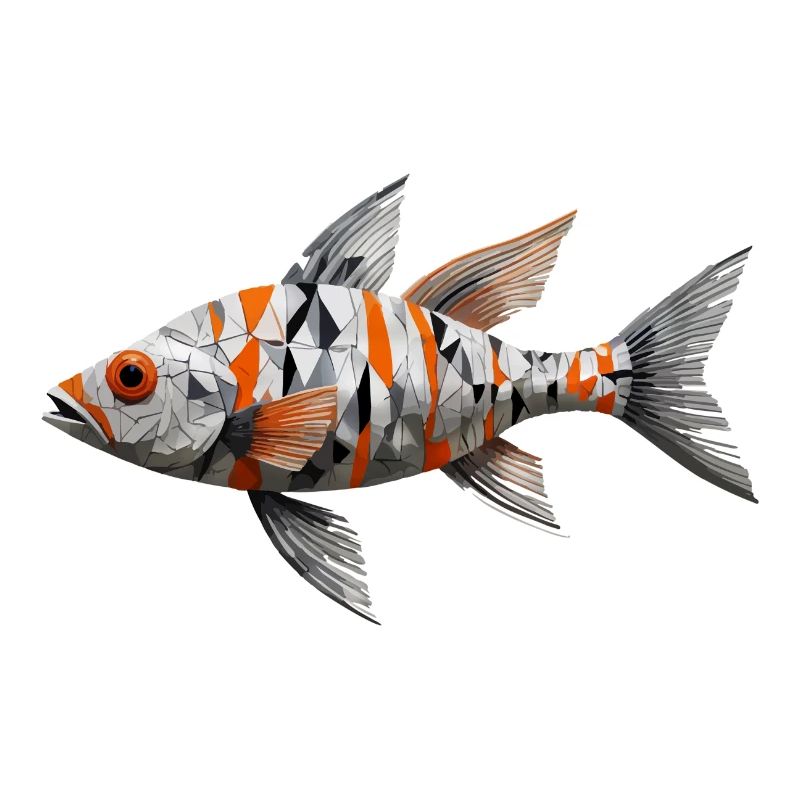 Fisch Mosaik