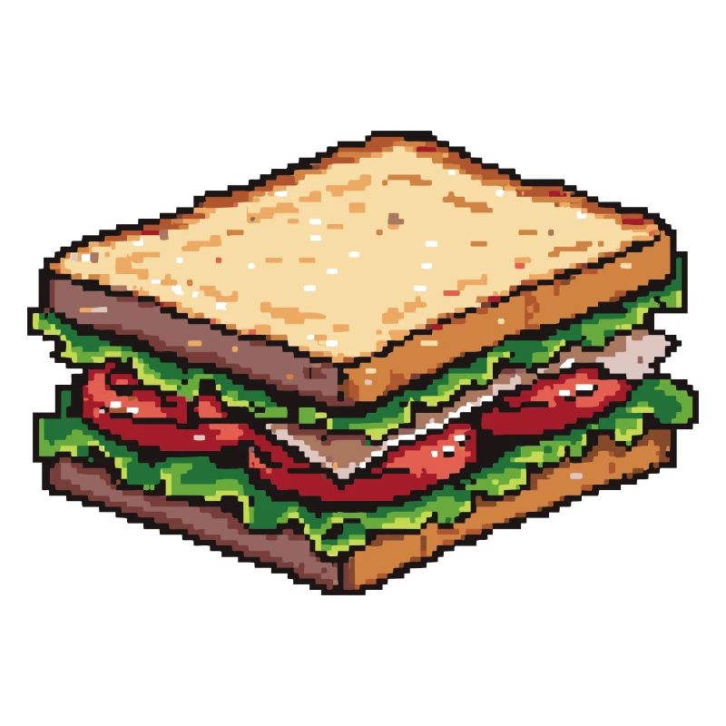 Icône Pixel Sandwich