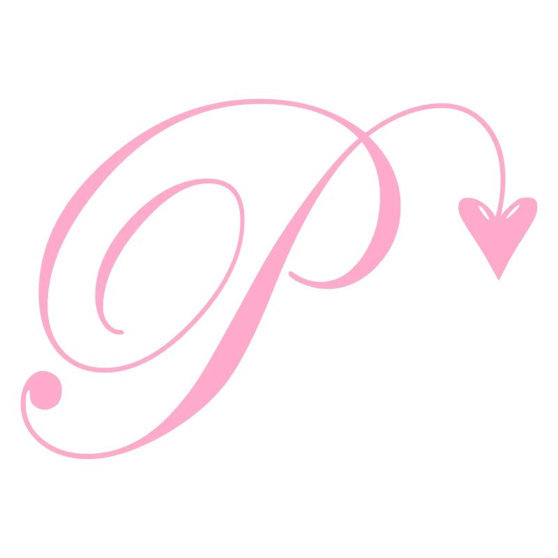 Monogramme P Coeur Vigne