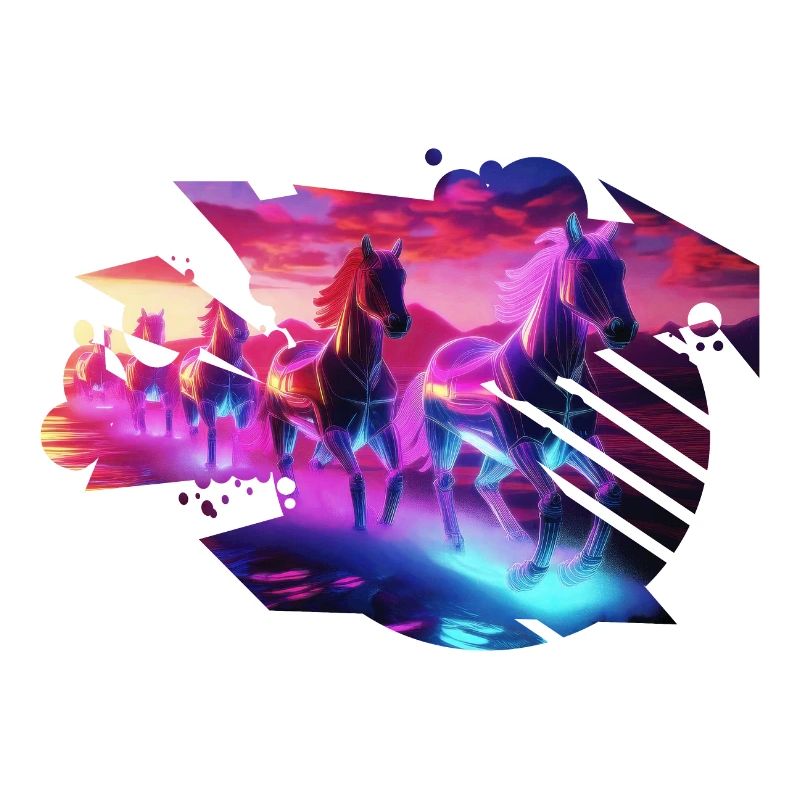 Troupeau électrique - Synthwave Horses