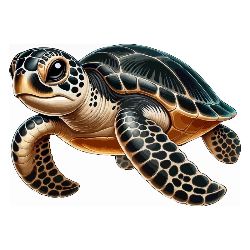 Green turtle large