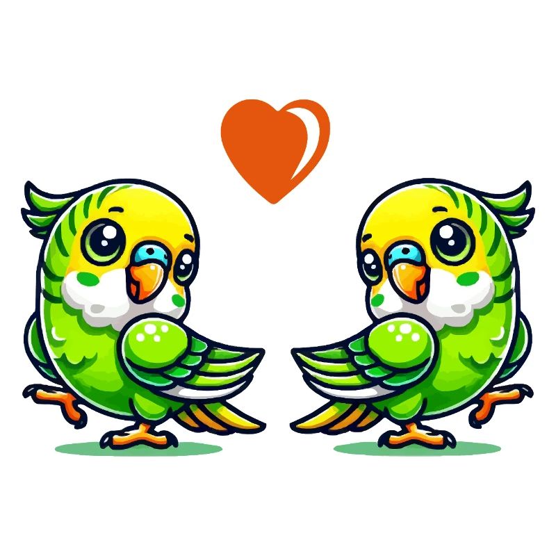 L’amour des perruches