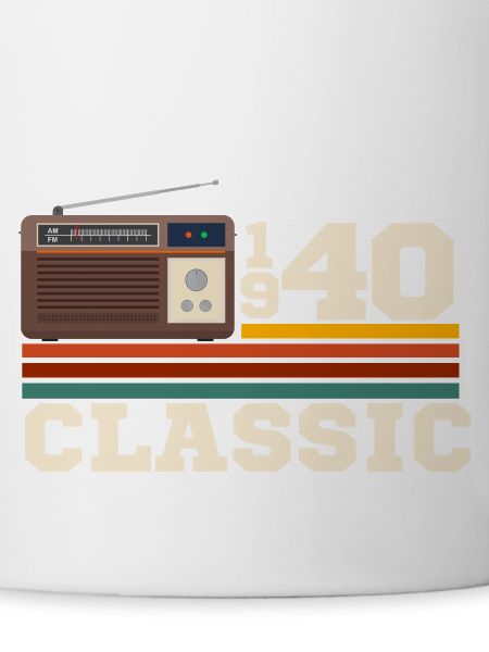 Anniversary 1940 retro classic
