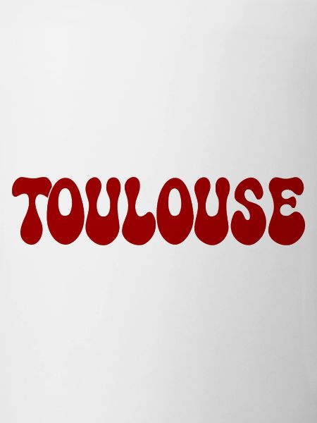 Toulouse Red Drops Buchstaben