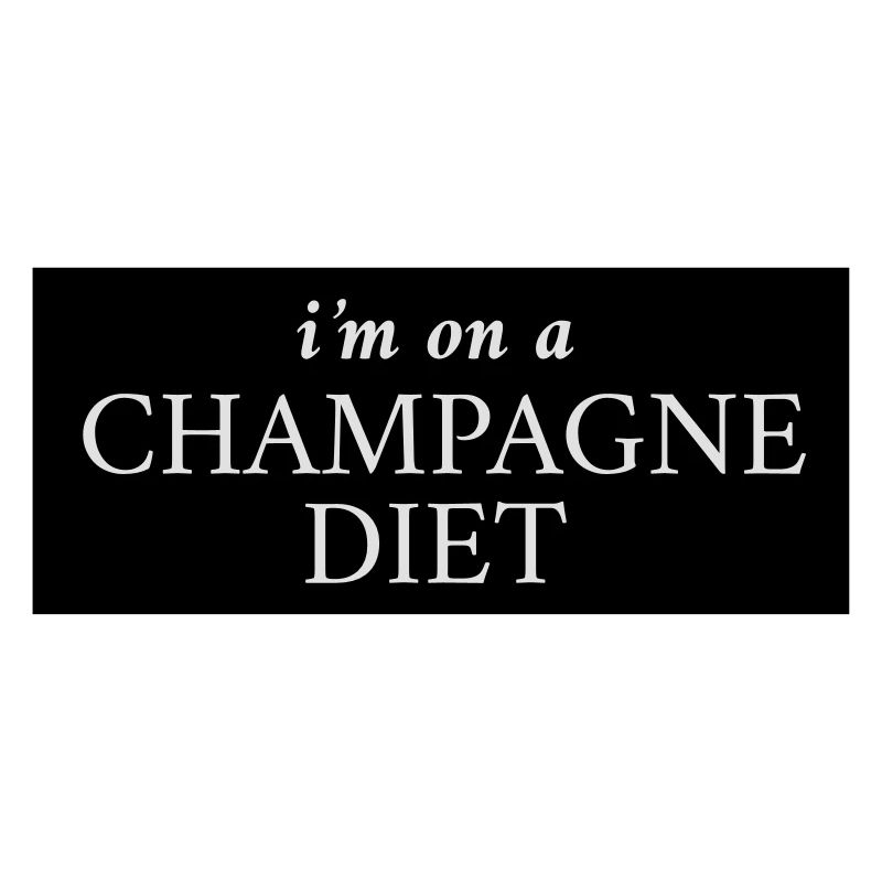 I'm on a diet