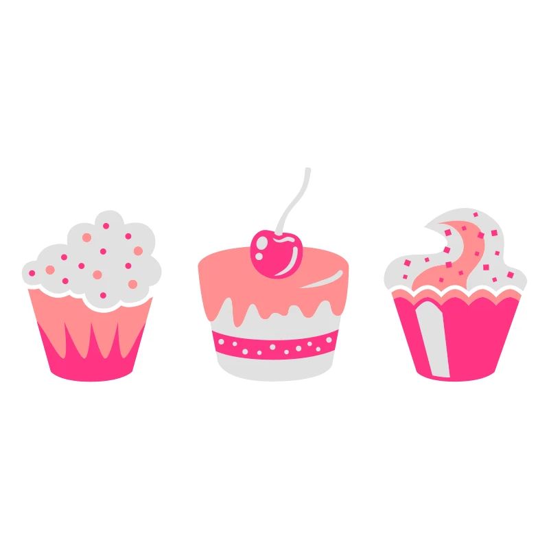 Three muffins