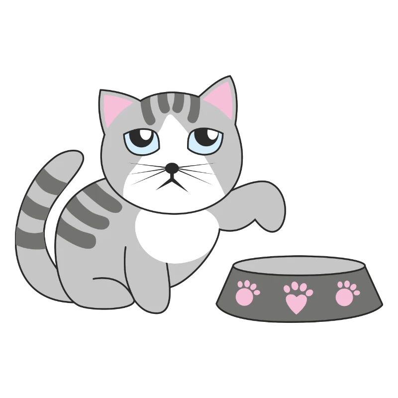 Hungry cat