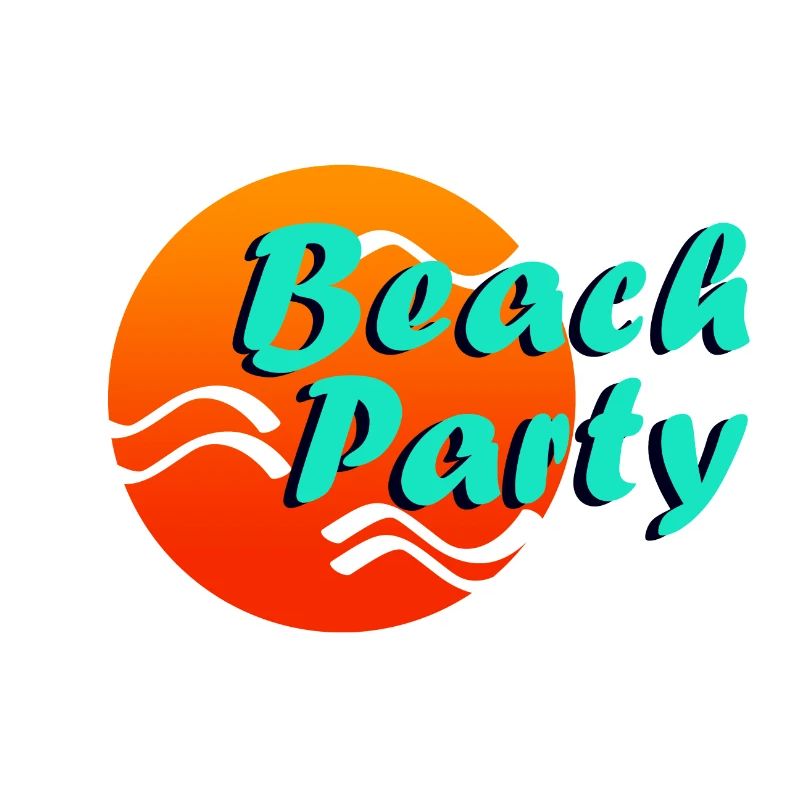Fête sur la plage