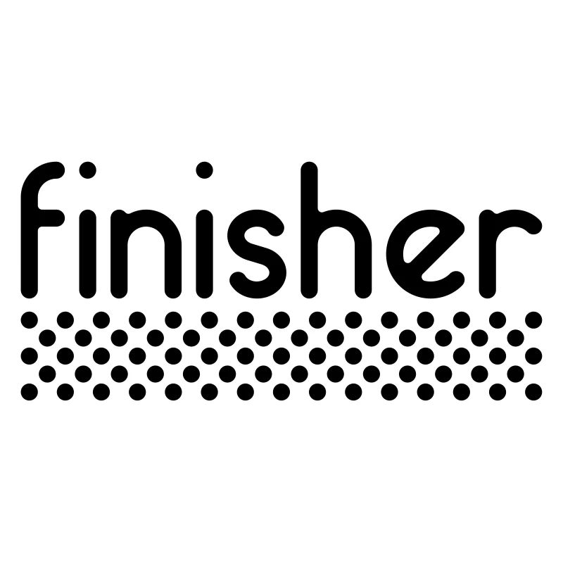 Marathon Finisher - anpassbar