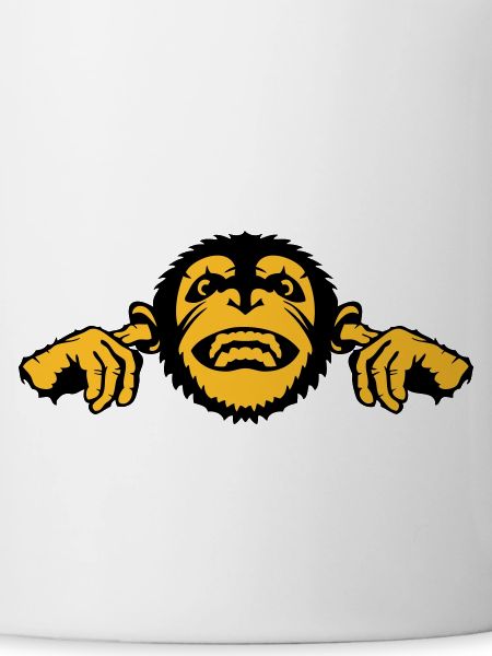 chimpanzee monkey monkey finger ear