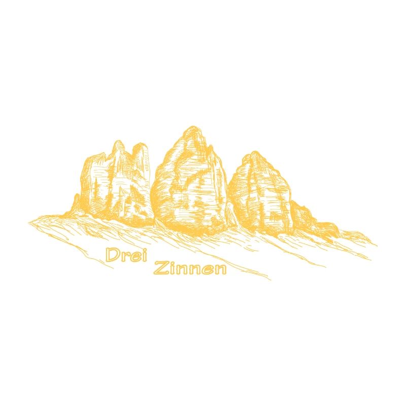 Trois sommets dans les Dolomites