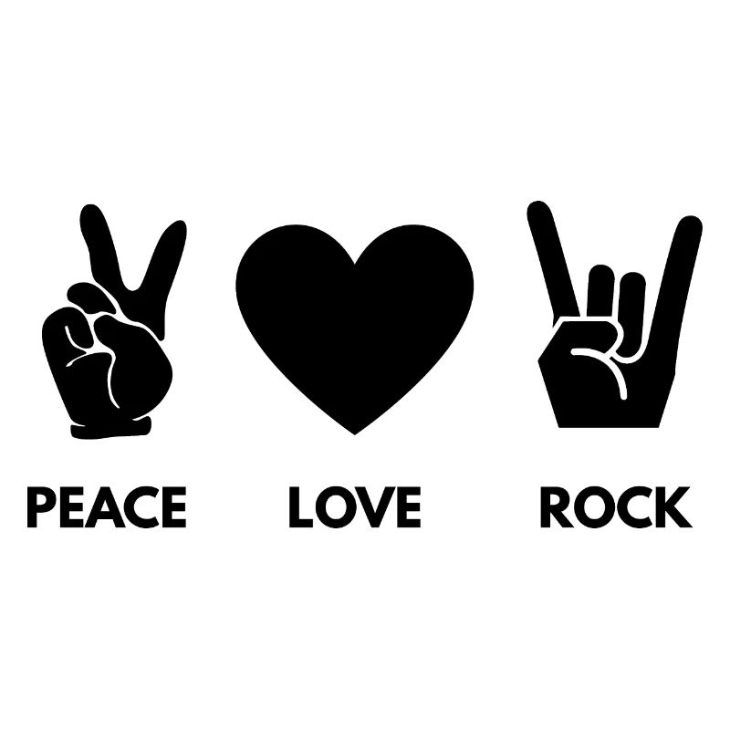 Peace Love Rock