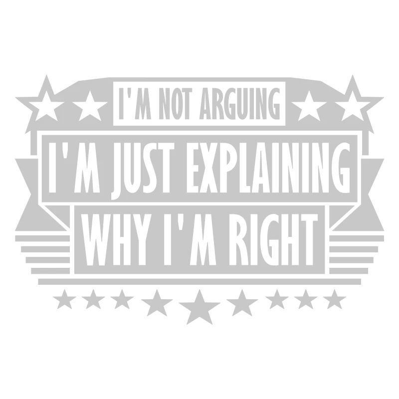 I m not arguing