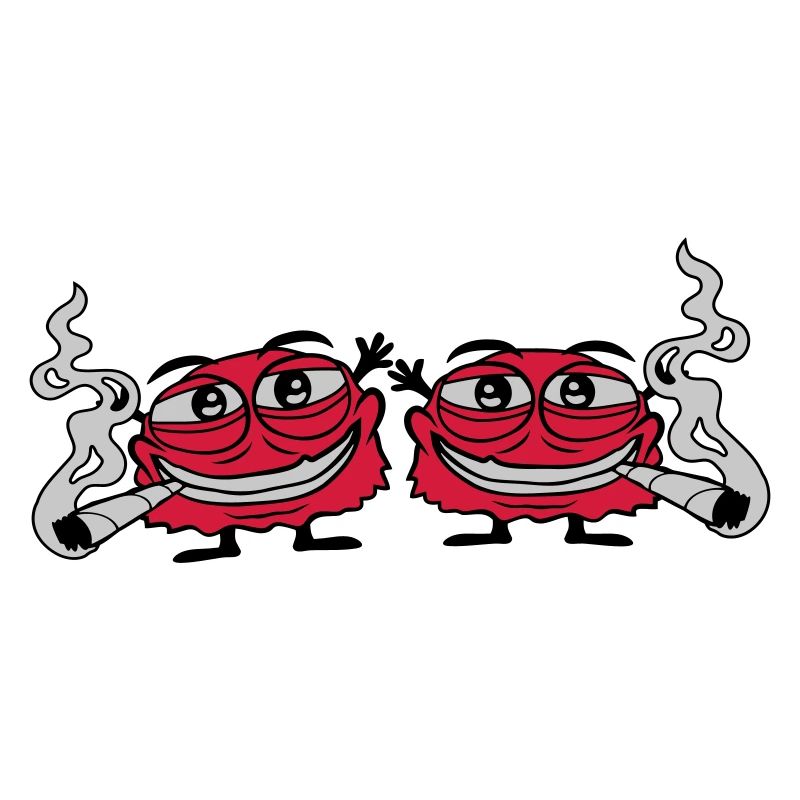 2 Hanf rauchende Monster