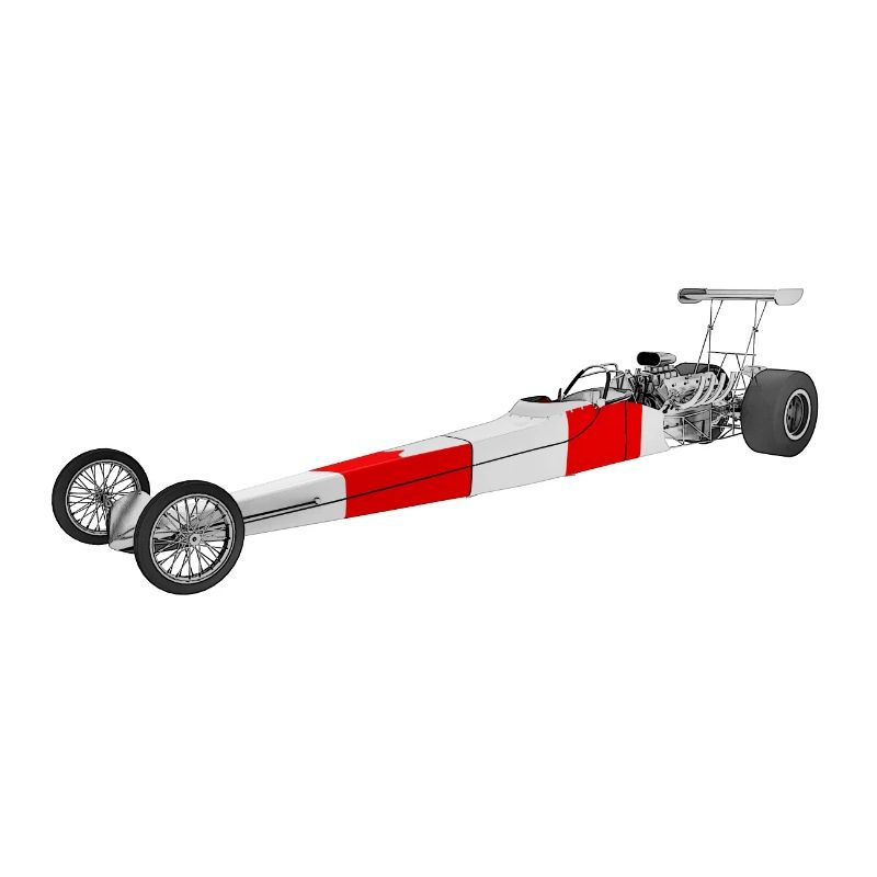 Voiture de course Dragster