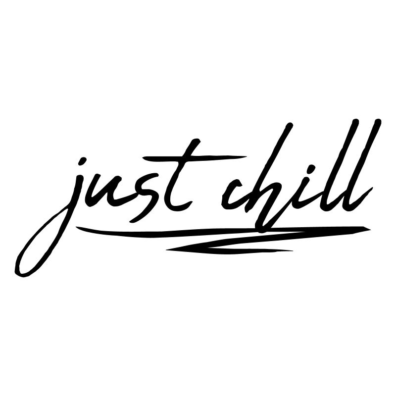 Just Chill Text Logo