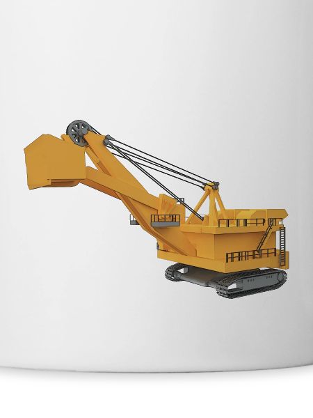 Huge excavator