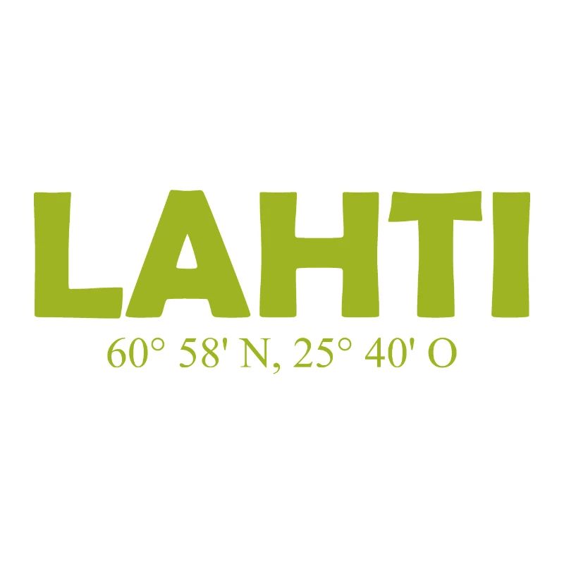 Lahti - Finland - Coordinates Longitude Latitude -