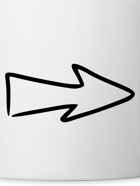 Arrow drawing sketch black