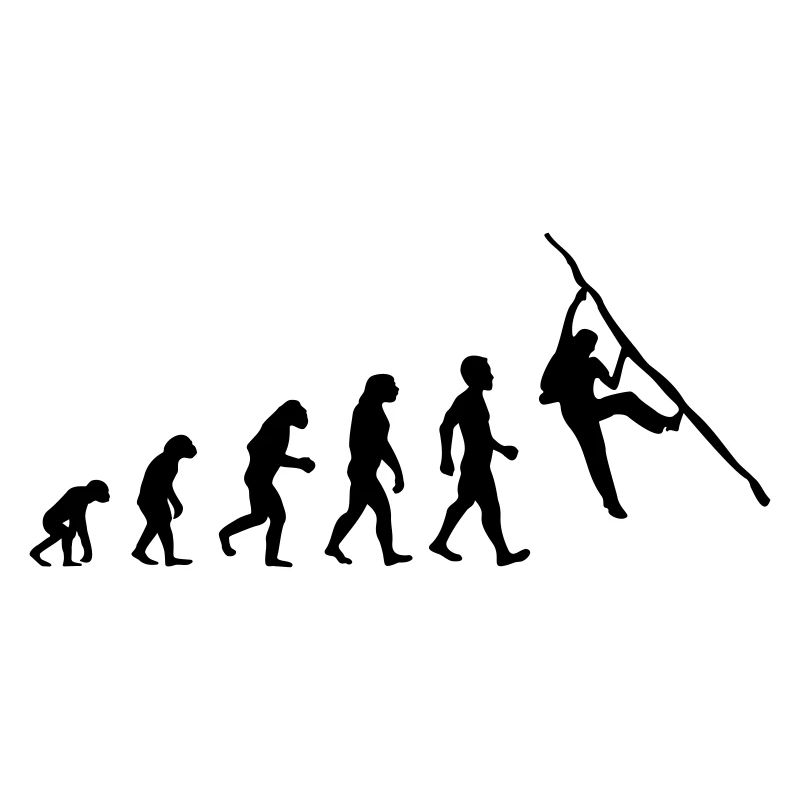 evolution climbing bouldern