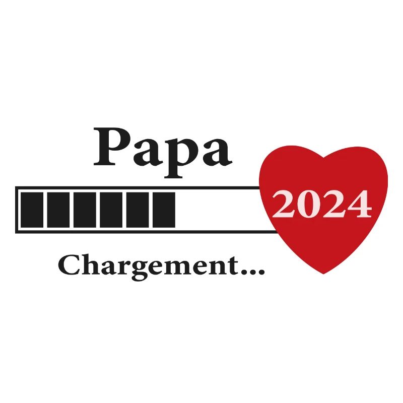 Papa - Werdender Papa wird geladen