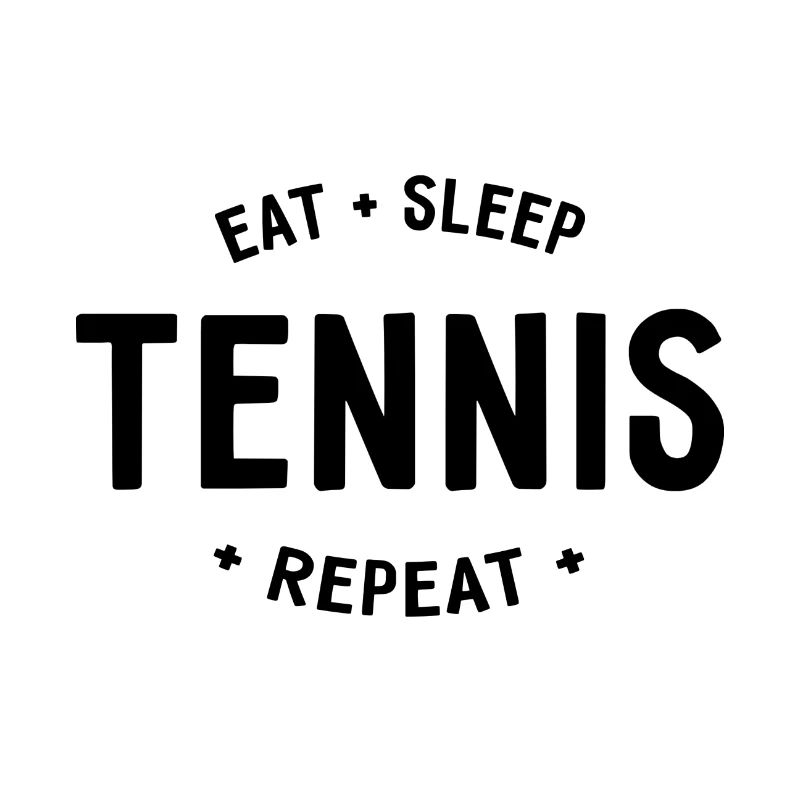 Manger dormir Tennis Répéter