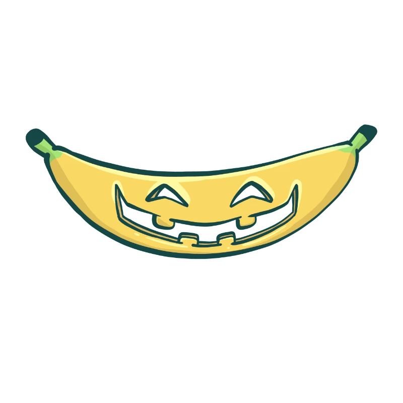 Halloween Banana (without text)
