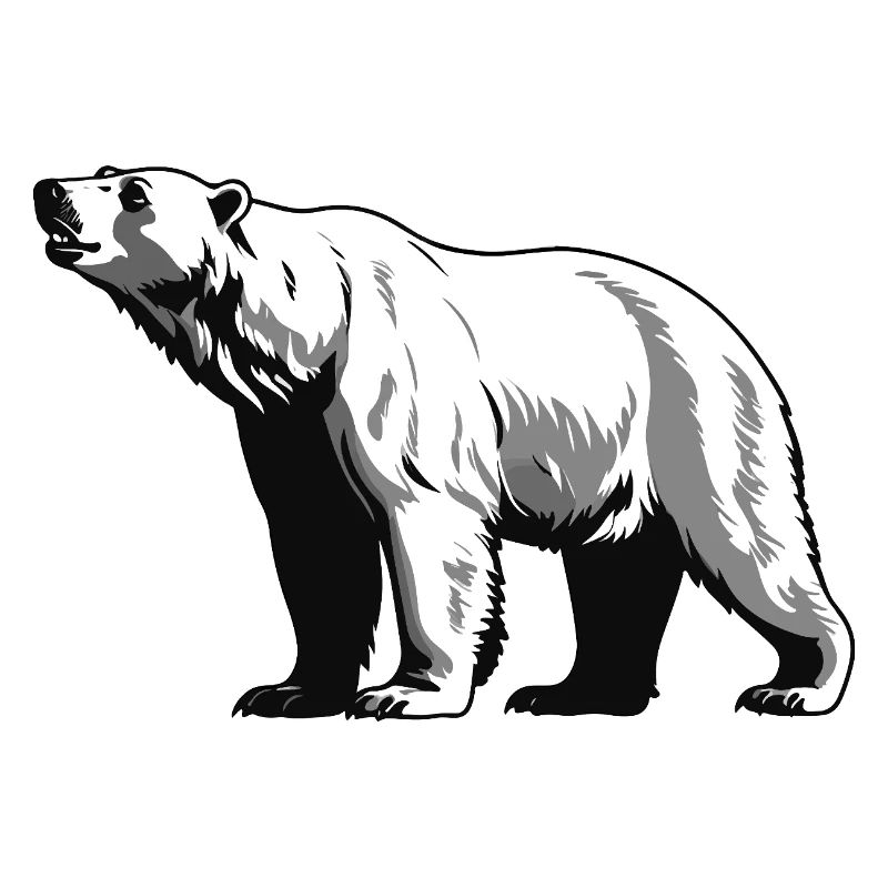 Eisbär - Cute Zoo Sticker