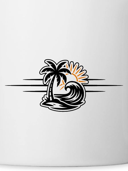 Island Summer Palm Tree