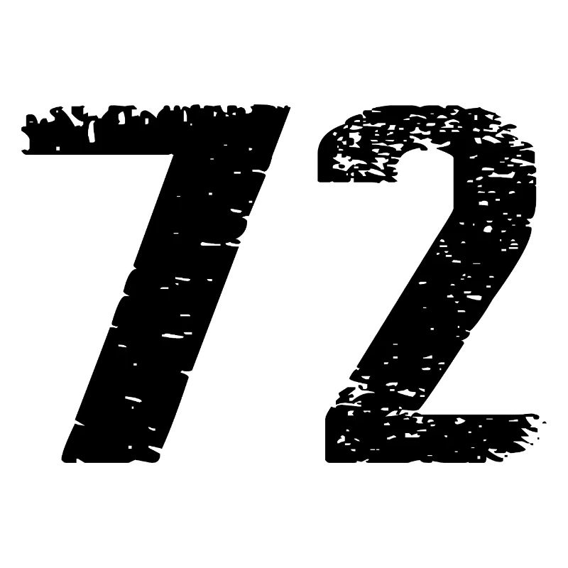 Maillot à numéros 72