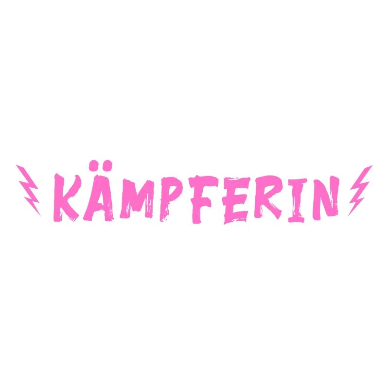 Fighter - neon pink - you can do it!