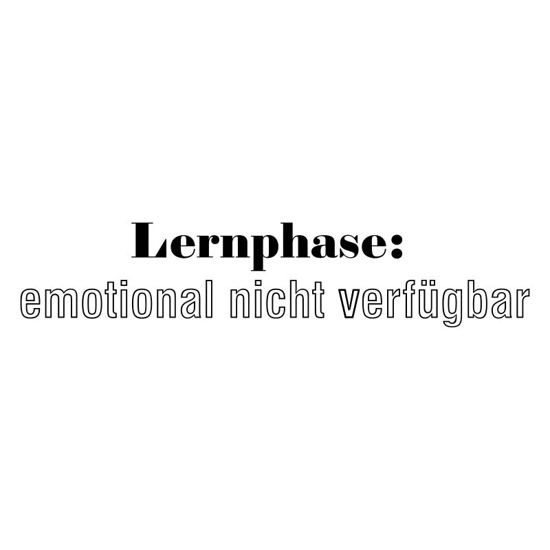 Phase d’apprentissage : émotionnellement indisponible
