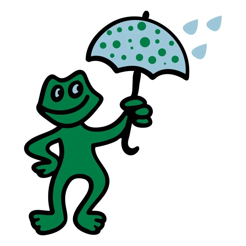 Wetterfrosch - Regen