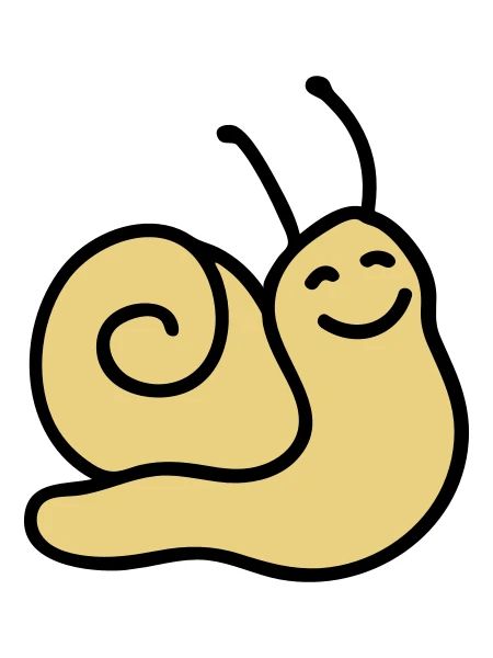Enthousiaste escargot
