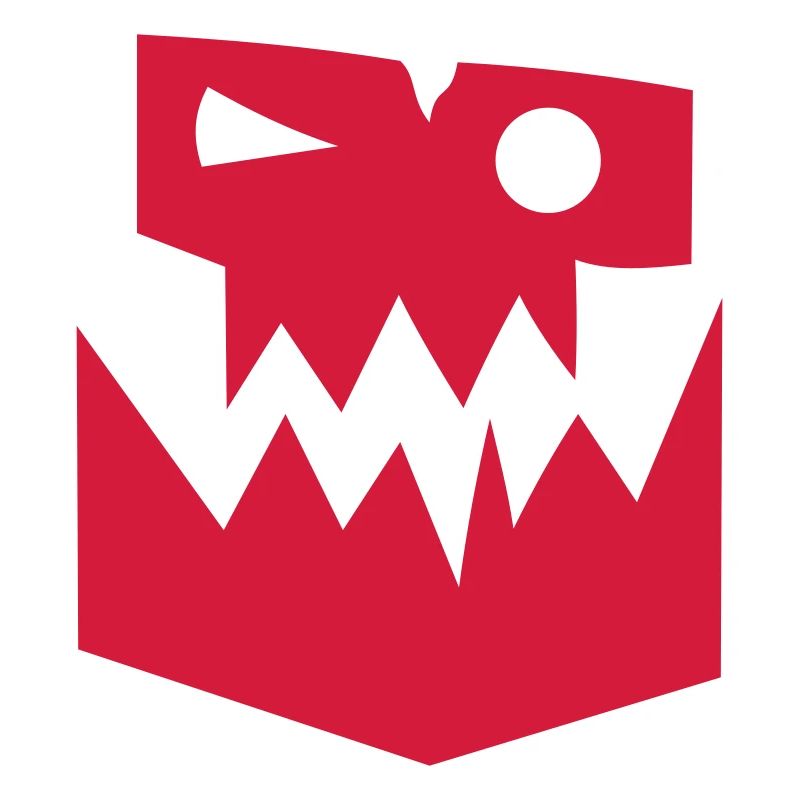 orc symbole face monstre