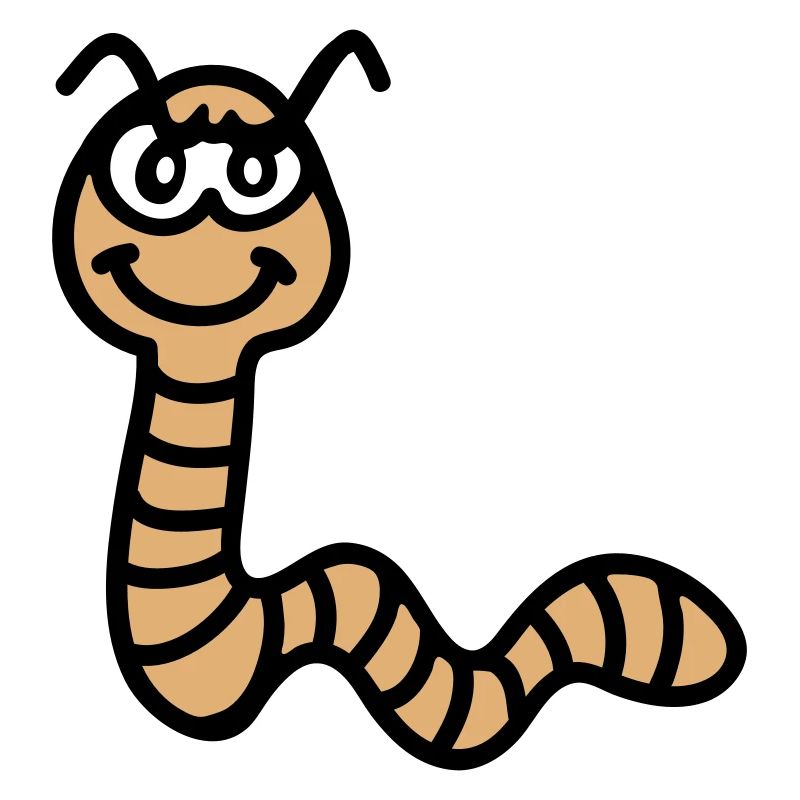 Naughty earthworm