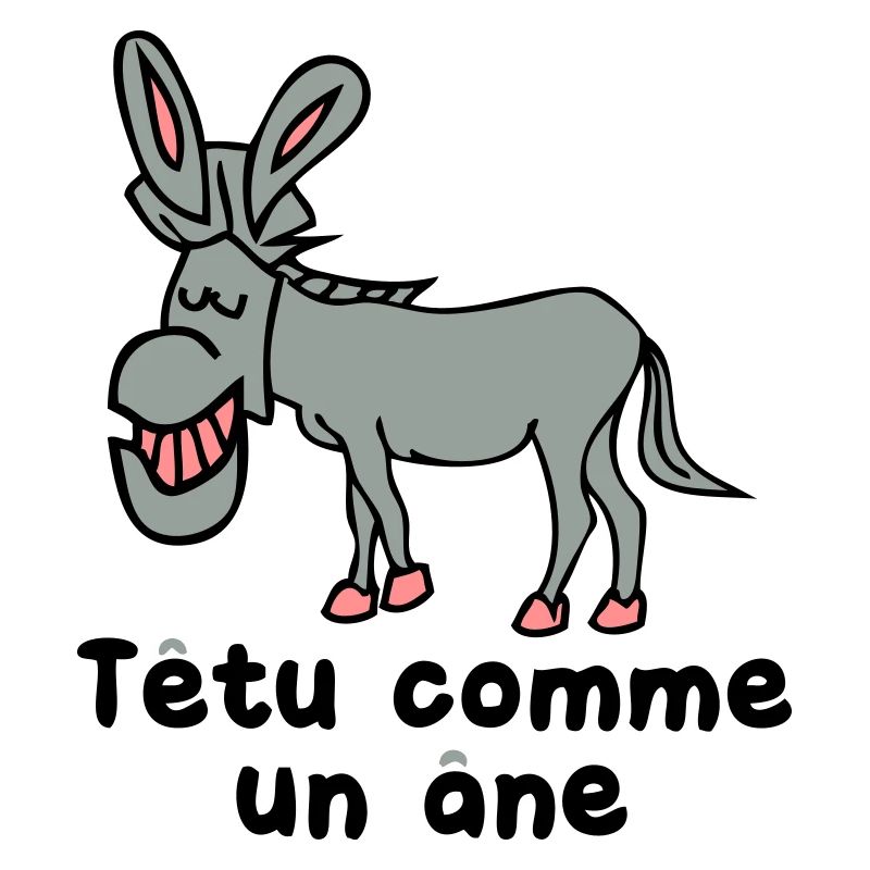 tetu comme un ane