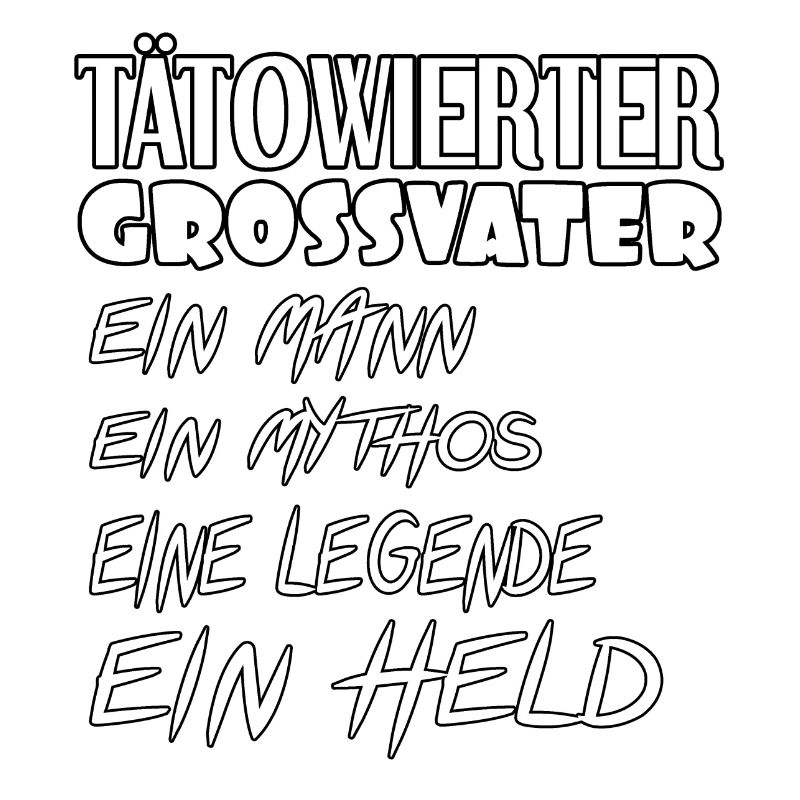 Tätowierter Opa - ein Mann, ein Mythos...