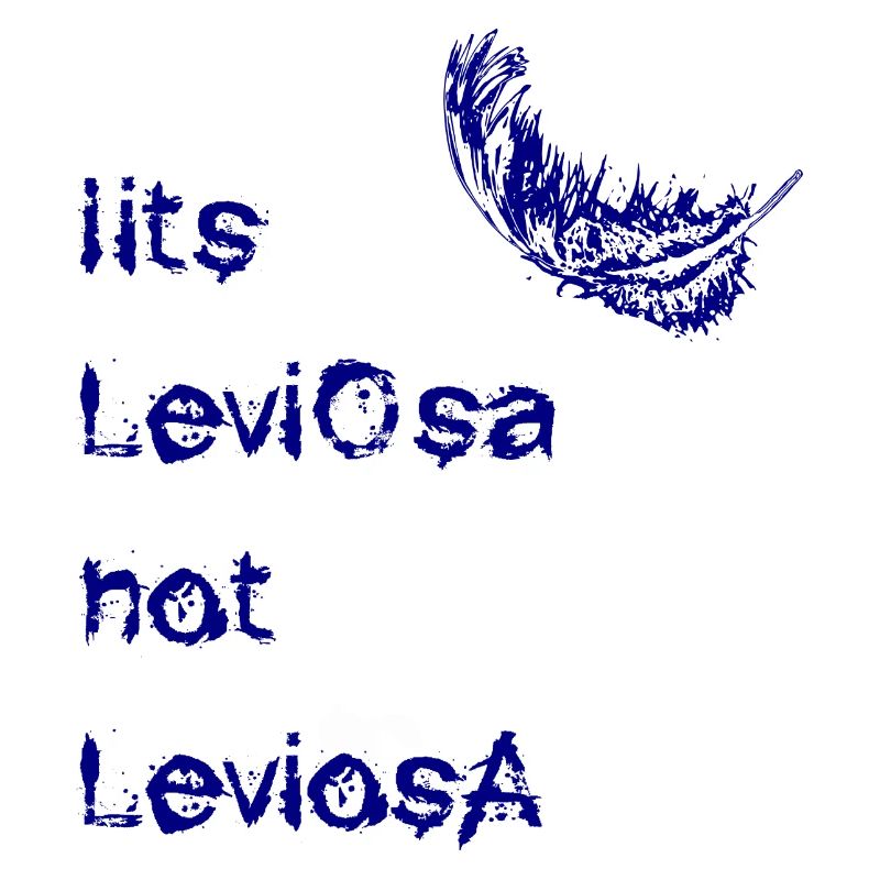 leviosa plume bleu