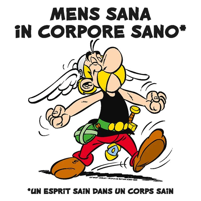 Astérix - Un esprit sain dans un corps sain