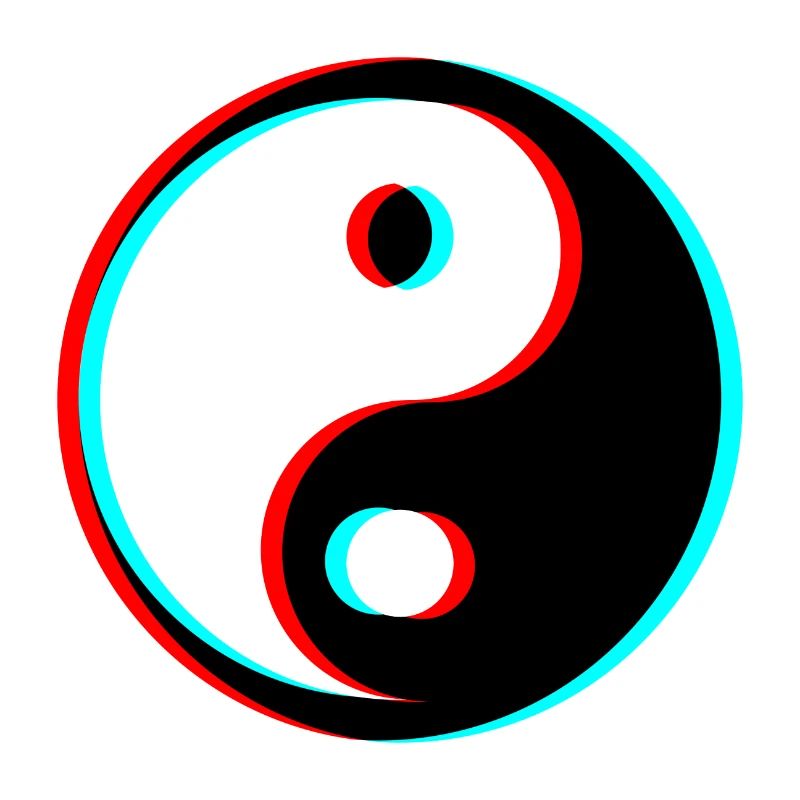 Yin Yang 3d Effect Filter tik tok peace