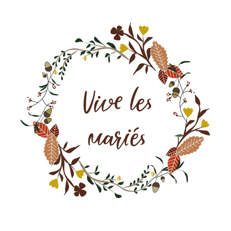 Vive les mariés