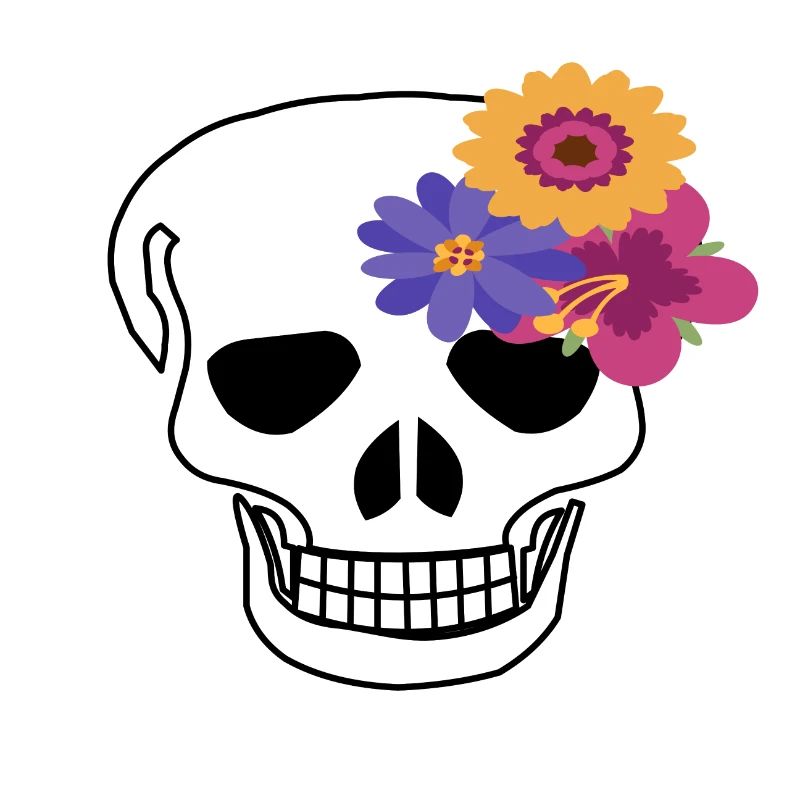 Fleur de crâne