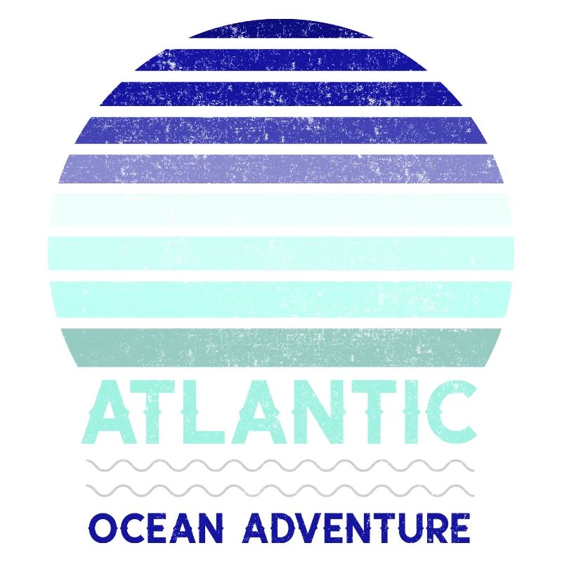 ATLANTIC - Ocean Adventure Sunset Bleu, Bleu clair