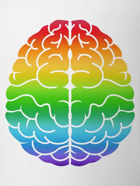 Rainbow Brain - celebrate Neurodiversity